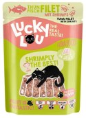 Lucky Lou Extrafood Tuńczyk i krewetki w galaretce saszetka 70g