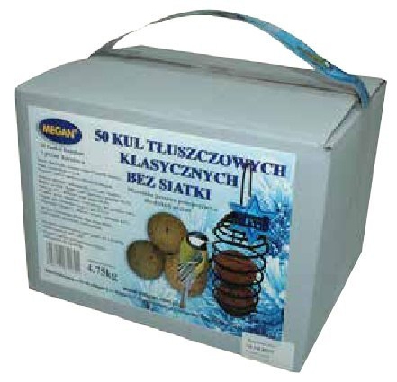 Megan Kule zimowe klasyczne bez siatki 50szt + sprężyna [ME124]