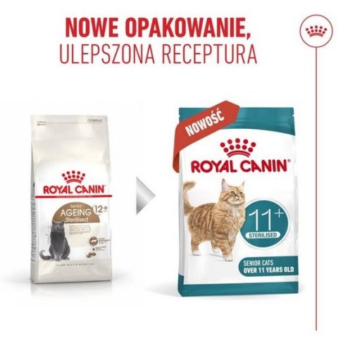 Royal Canin Ageing +11 Sterilised karma sucha dla kotów dojrzałych, sterylizowanych 400g