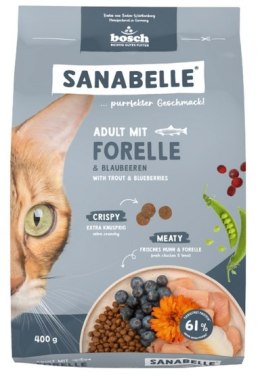 Sanabelle Adult Forelle - z pstrągiem 400g
