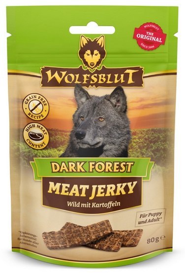 Wolfsblut Dog Meat Jerky Dark Forest 80g