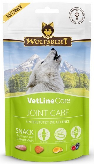 Wolfsblut Dog VetLine Snack Joint Care - indyk i bataty 100g
