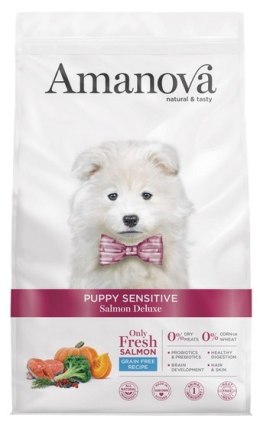 Amanova Dog Puppy Sensitive Salmon Deluxe - łosoś 2kg