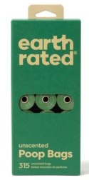 Earth Rated Woreczki ekologiczne do zbierania odchodów 21x15szt bezzapachowe
