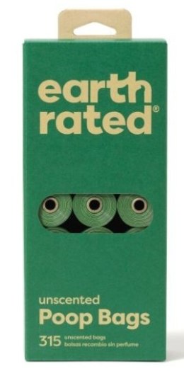 Earth Rated Woreczki ekologiczne do zbierania odchodów 21x15szt bezzapachowe