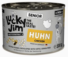 Lucky Jim Classic Mini Senior Kurczak puszka 200g