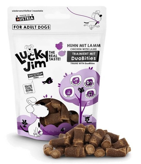 Lucky Jim DuoBities Kurczak i jagniecina 70g