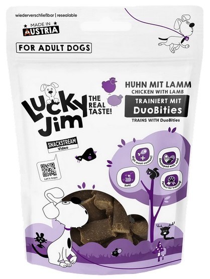 Lucky Jim DuoBities Kurczak i jagniecina 70g