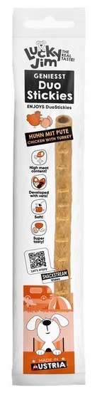 Lucky Jim DuoStickies Kurczak i indyk 15g