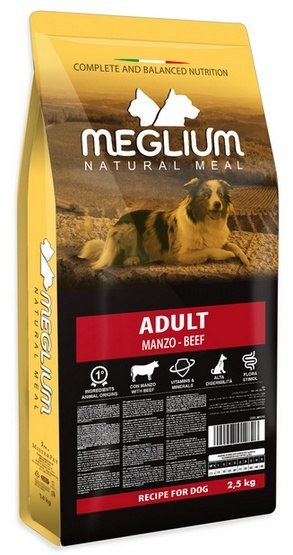 Meglium Dog Adult Beef 2,5kg