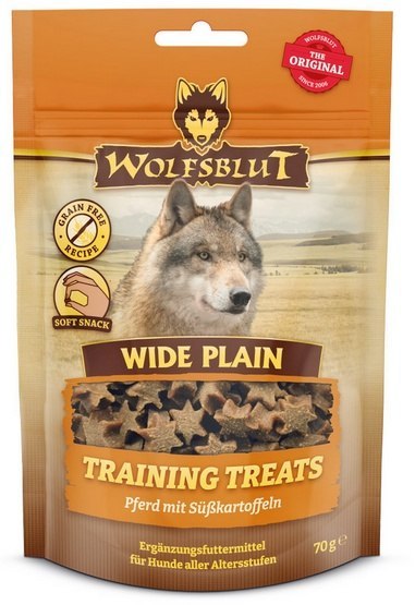 Wolfsblut Dog Training Treats Wide Plain 70g