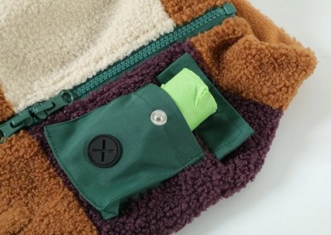 Zolux Ciepła bluza dla psa Bouclette R.45 jasnobrązowa