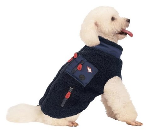 Zolux Ciepła bluza dla psa Bouclette R.55 granatowa