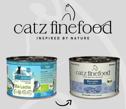 Catz Finefood Bio N.513 Łosoś puszka 200g