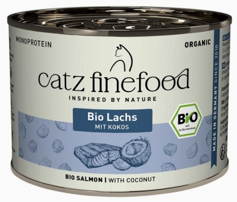 Catz Finefood Bio N.513 Łosoś puszka 200g