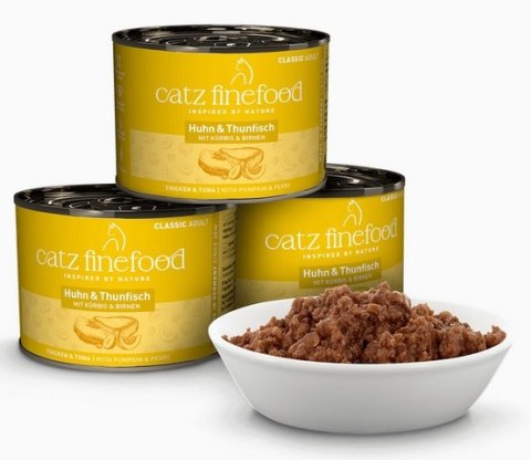 Catz Finefood Classic N.25 Kurczak i Tuńczyk puszka 200g